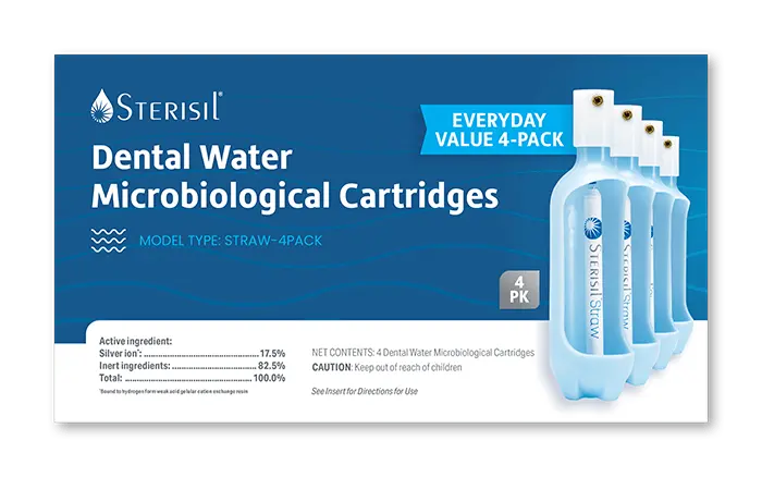 Sterisil Straw 4 Pack Box promotion advertisement