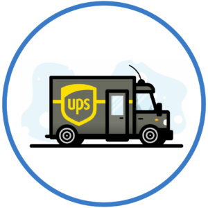 UPS truck icon