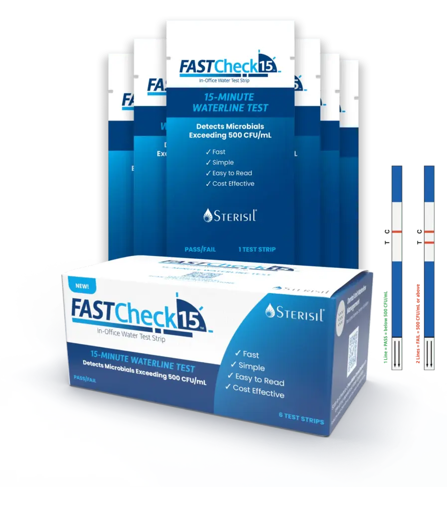 Fast check 15 pouch with strips