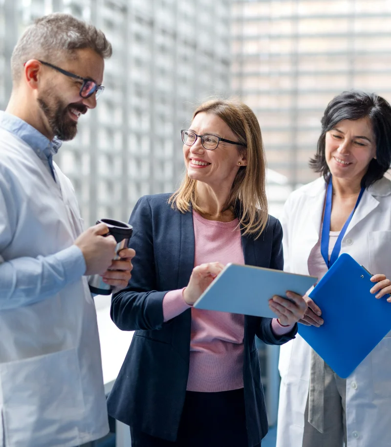 Colleague discussion