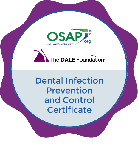 OSAP and The Dale Foundation certificate badge